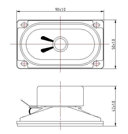 5090 TV speaker 5090 na tagapagsalita ng TV